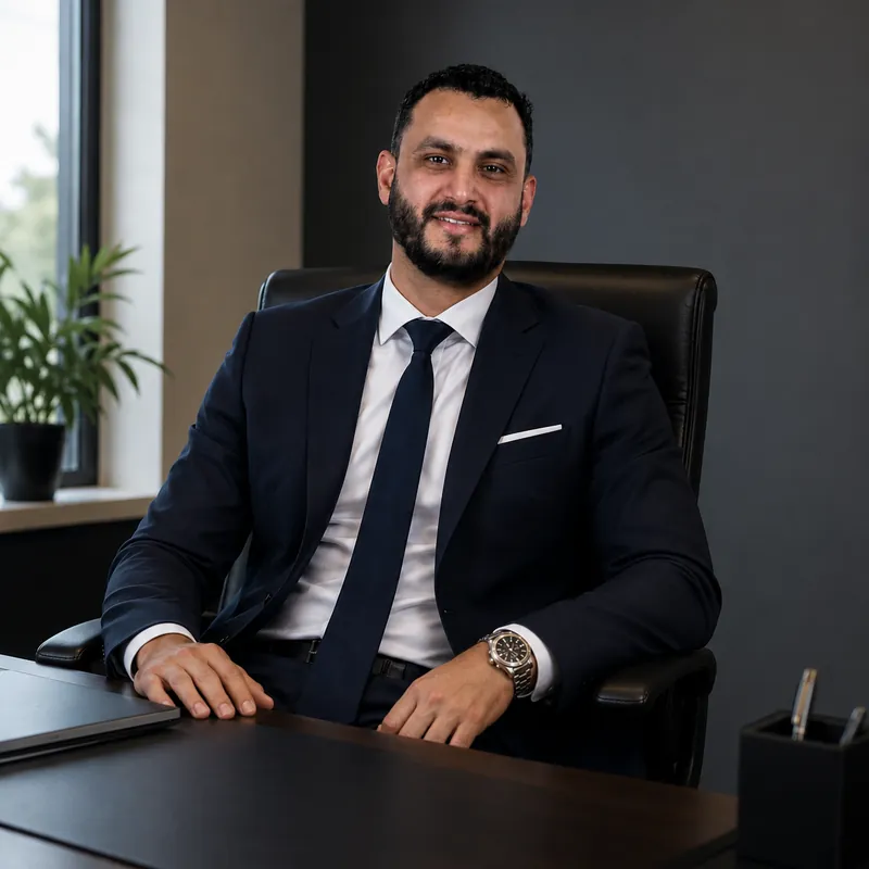 Ludovic Roux, fondateur et directeur d'HECTOR SOLUTION, à son bureau
