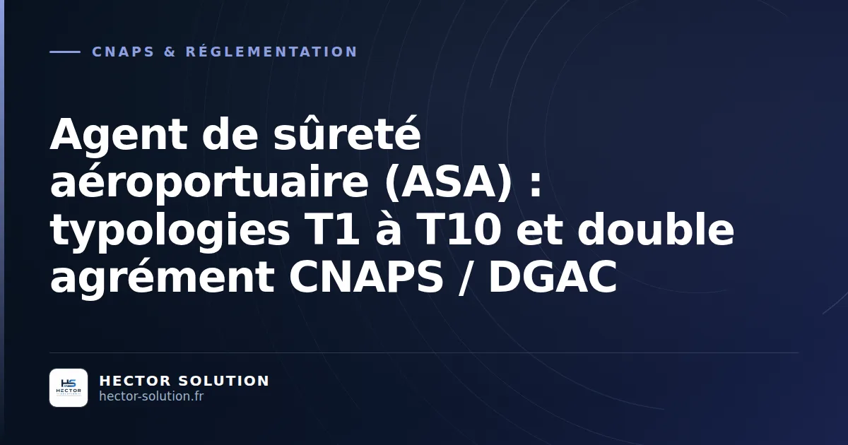 Document de certification et contrôle de sûreté aéroportuaire
